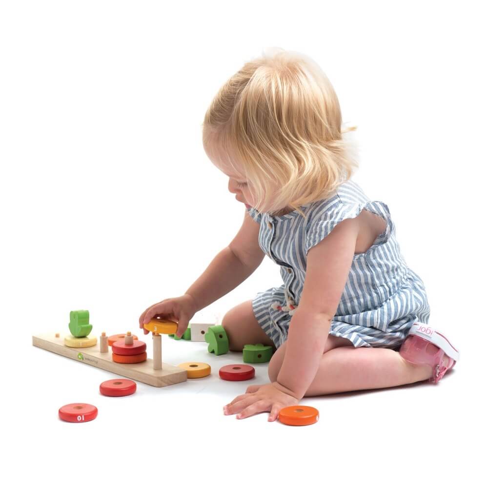 Carottes à compter et empiler - Jouets à trier & empiler - Boutique LeoLudo - Tender Leaf Toys
