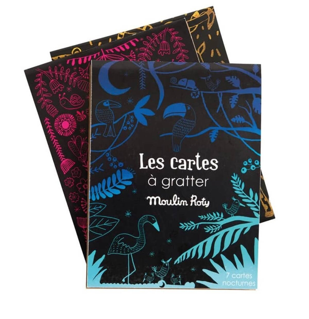 Cartes à gratter Les Petites Merveilles-Moulin Roty-Boutique LeoLudo