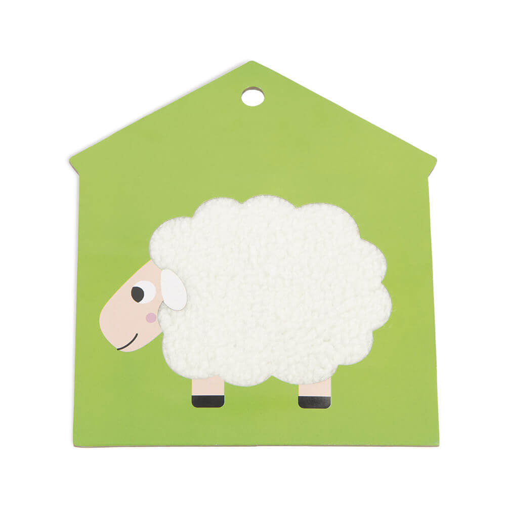 Cartes tactiles d'éveil - Ferme - Jouets d'éveil - Boutique LeoLudo - Janod