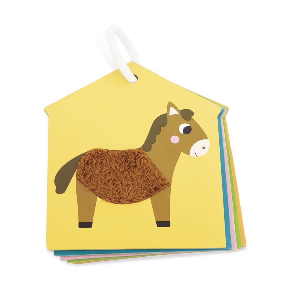 Cartes tactiles d'éveil - Ferme - Jouets d'éveil - Boutique LeoLudo - Janod