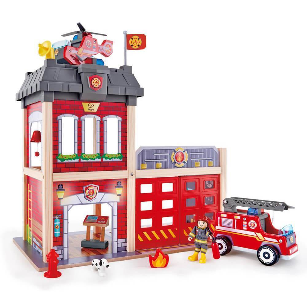 Caserne de pompiers de la ville-Hape-Boutique LeoLudo