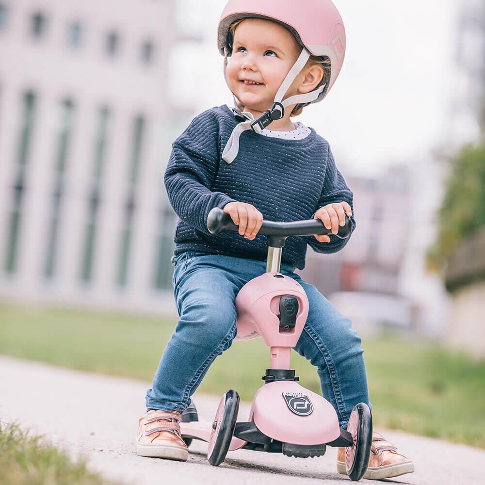 Casque Rose (XXS–S) - Jeux d'extérieur - Boutique LeoLudo - Scoot & Ride