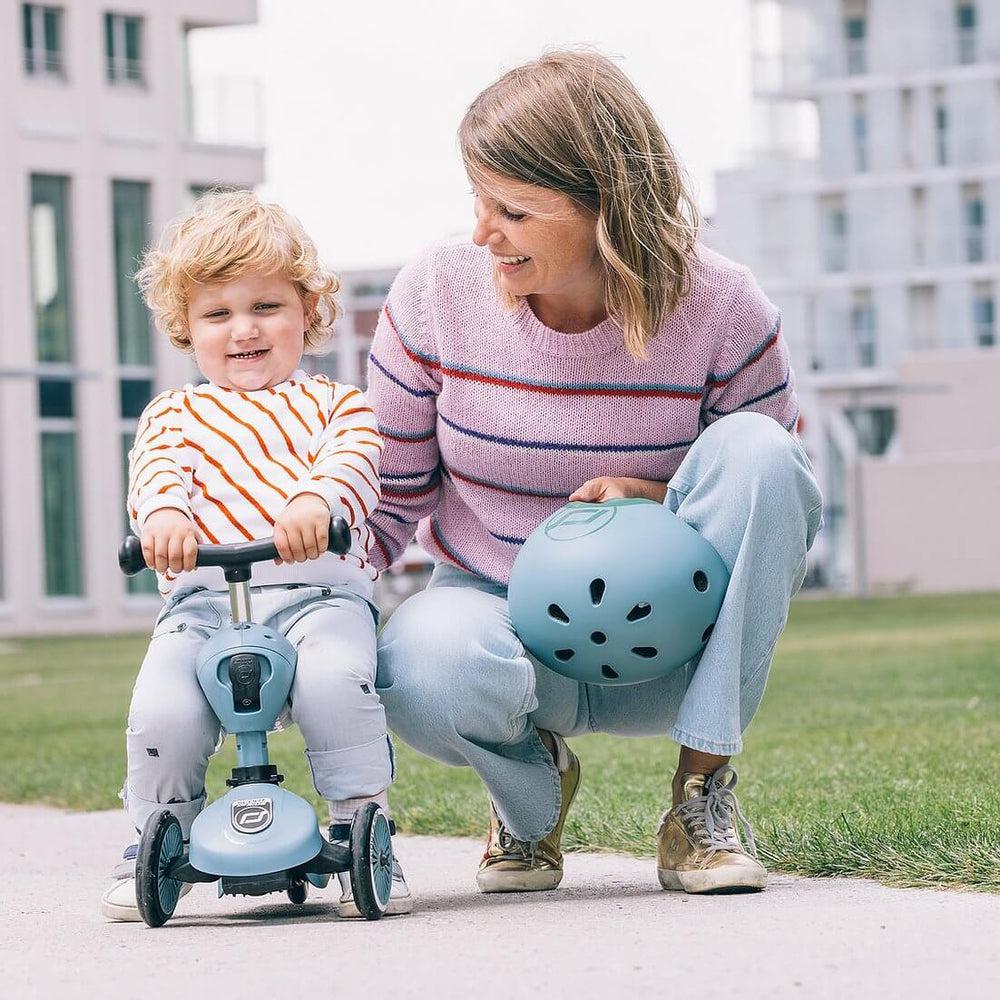 Casque Vert Forêt (XXS–S) - Jeux d'extérieur - Boutique LeoLudo - Scoot & Ride