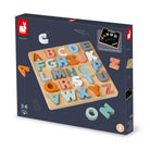 Casse - tête Alphabet en bois + tableau ardoise - Casse - têtes - Boutique LeoLudo - Janod