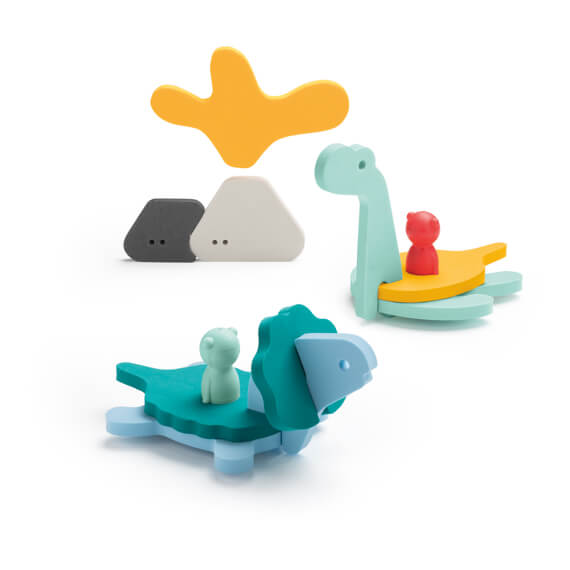 Casse - tête de bain - Dino World - Jouets de bain - Boutique LeoLudo - Quut