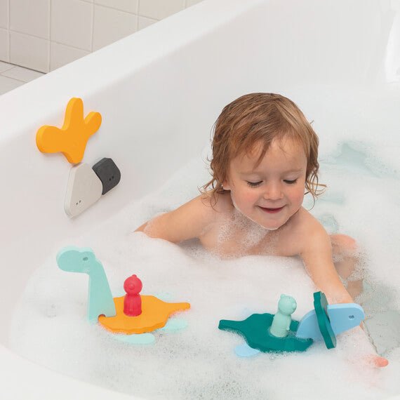 Casse - tête de bain - Dino World - Jouets de bain - Boutique LeoLudo - Quut