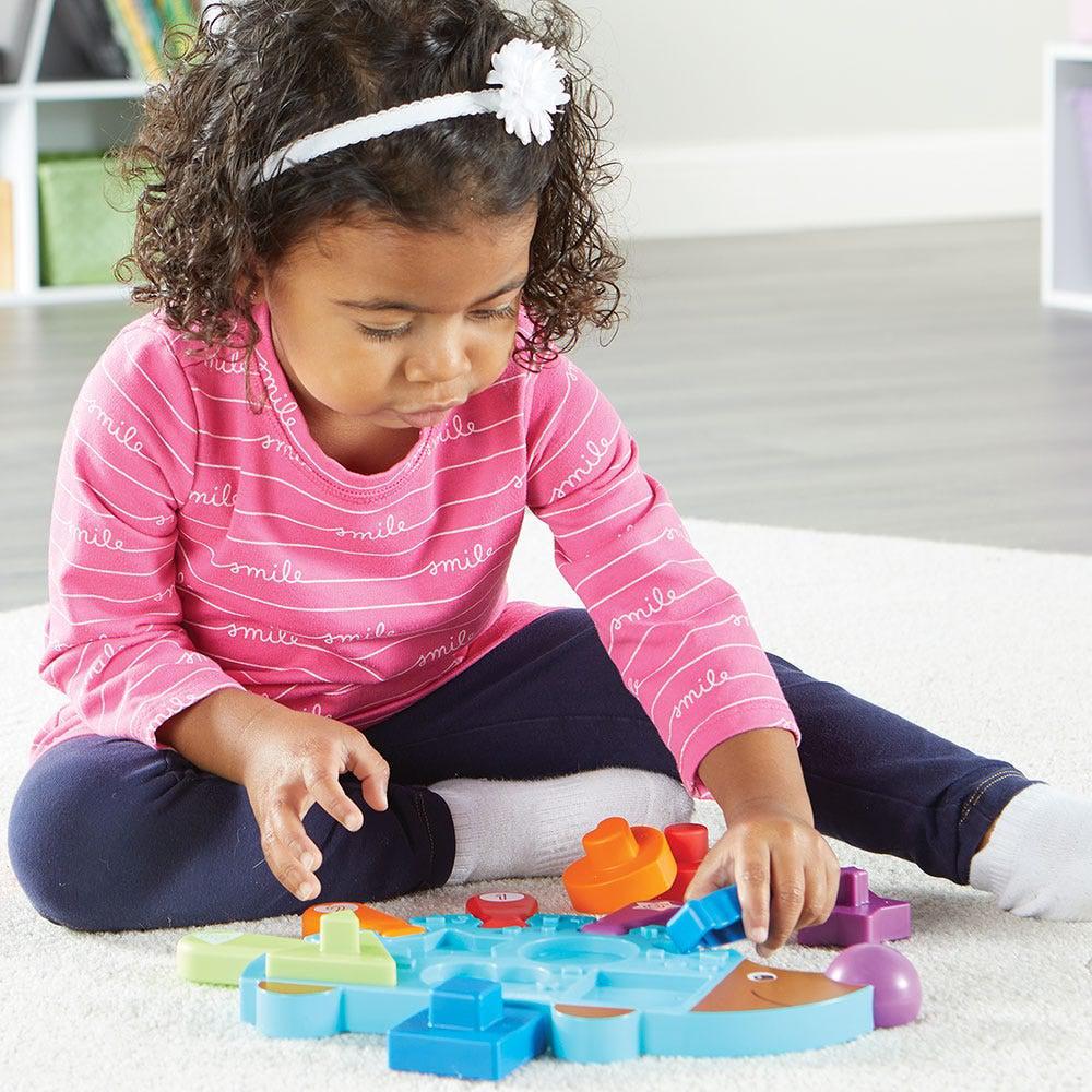 Casse - tête et trieur de formes Spike le hérisson de motricité fine - Jeux éducatifs - Boutique LeoLudo - Learning Resources