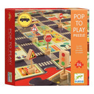Casse-tête géant Pop to Play - La ville (24 mcx)-Djeco-Boutique LeoLudo