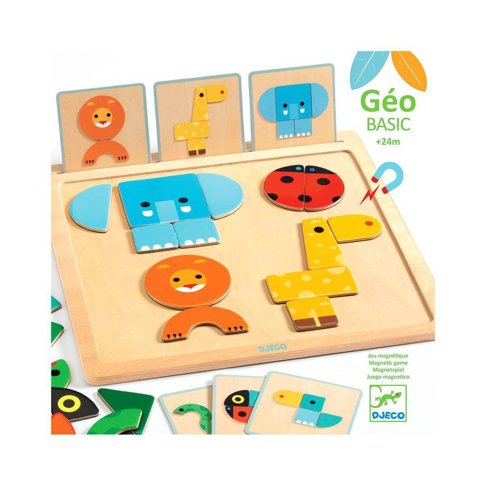 Casse - tête magnétique GeoBasic - Casse - têtes - Boutique LeoLudo - Djeco