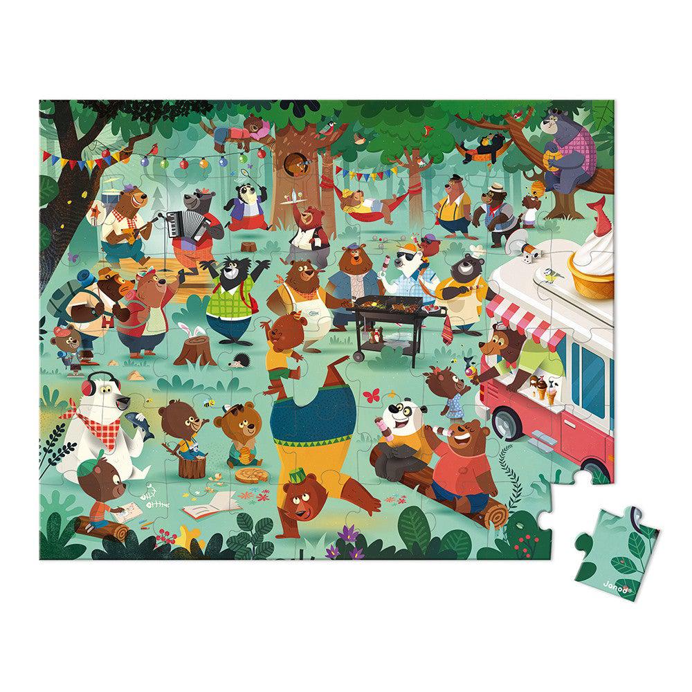Casse - tête - Ours (54 pcs) - Casse - têtes - Boutique LeoLudo - Janod