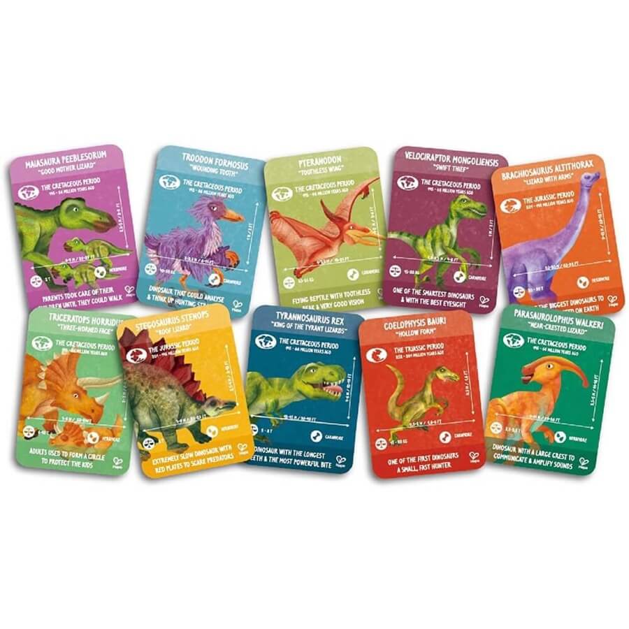 Casse - tête phosphorescent - Dinosaures (200 pcs) - Casse - têtes - Boutique LeoLudo - Hape