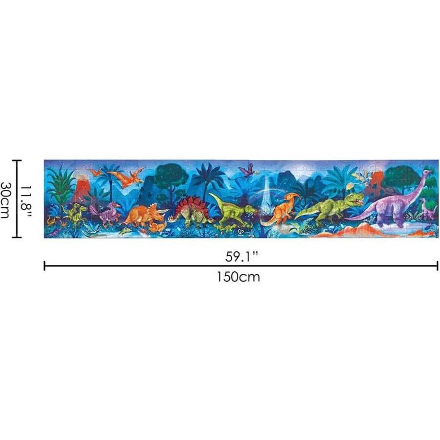 Casse - tête phosphorescent - Dinosaures (200 pcs) - Casse - têtes - Boutique LeoLudo - Hape