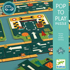 Casse - tête Pop to Play - Routes - Casse - têtes - Boutique LeoLudo - Djeco