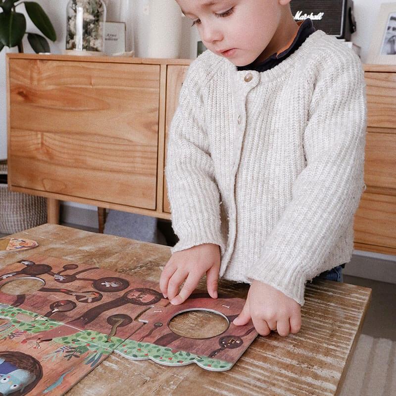 Casse - tête reversible - Mon petit pommier (20 pcs) - Casse - têtes - Boutique LeoLudo - Londji