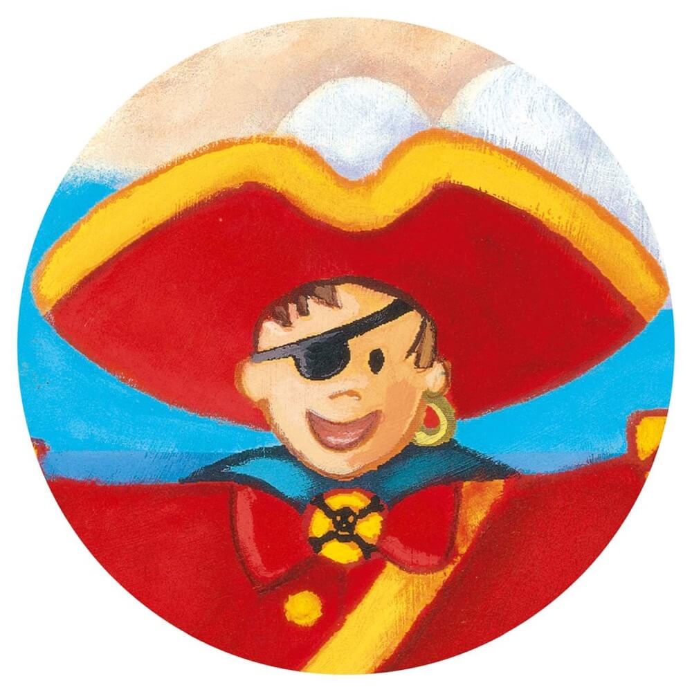 Casse - tête silhouette - Pirate et son trésor (36 pcs) - Casse - têtes - Boutique LeoLudo - Djeco
