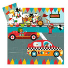 Casse - tête silhouette - Voiture de course (16 pcs) - Casse - têtes - Boutique LeoLudo - Djeco