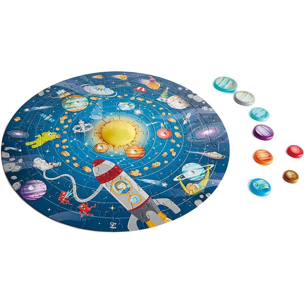 Casse tête - Système solaire (102 pcs) - Casse - têtes - Boutique LeoLudo - Hape