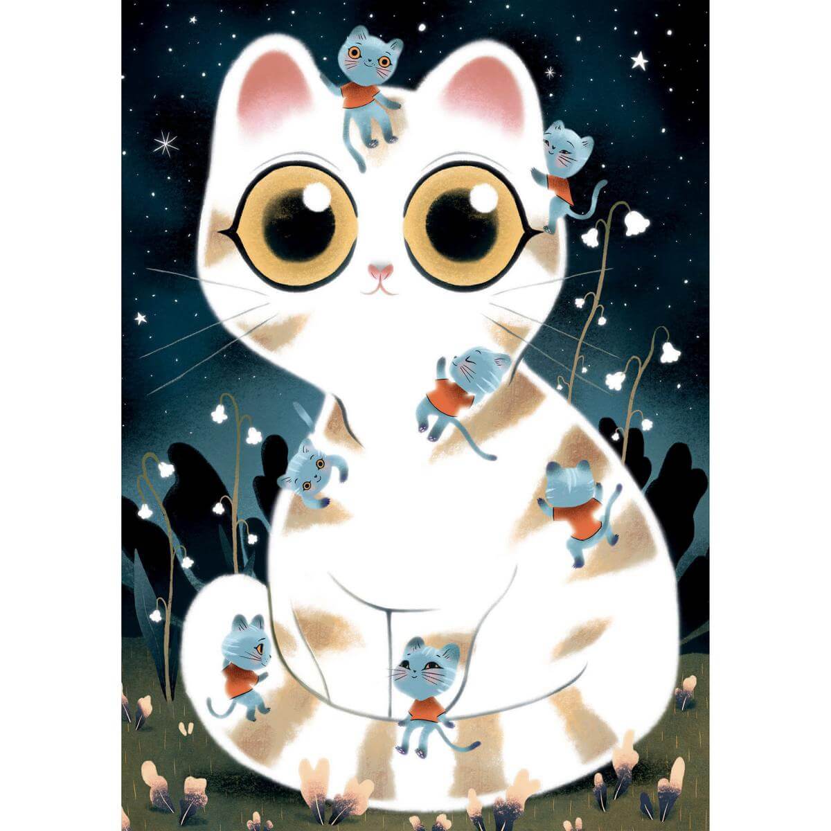 Casse - tête Wizzy - Chats câlins (50 pcs) - Casse - têtes - Boutique LeoLudo - Djeco