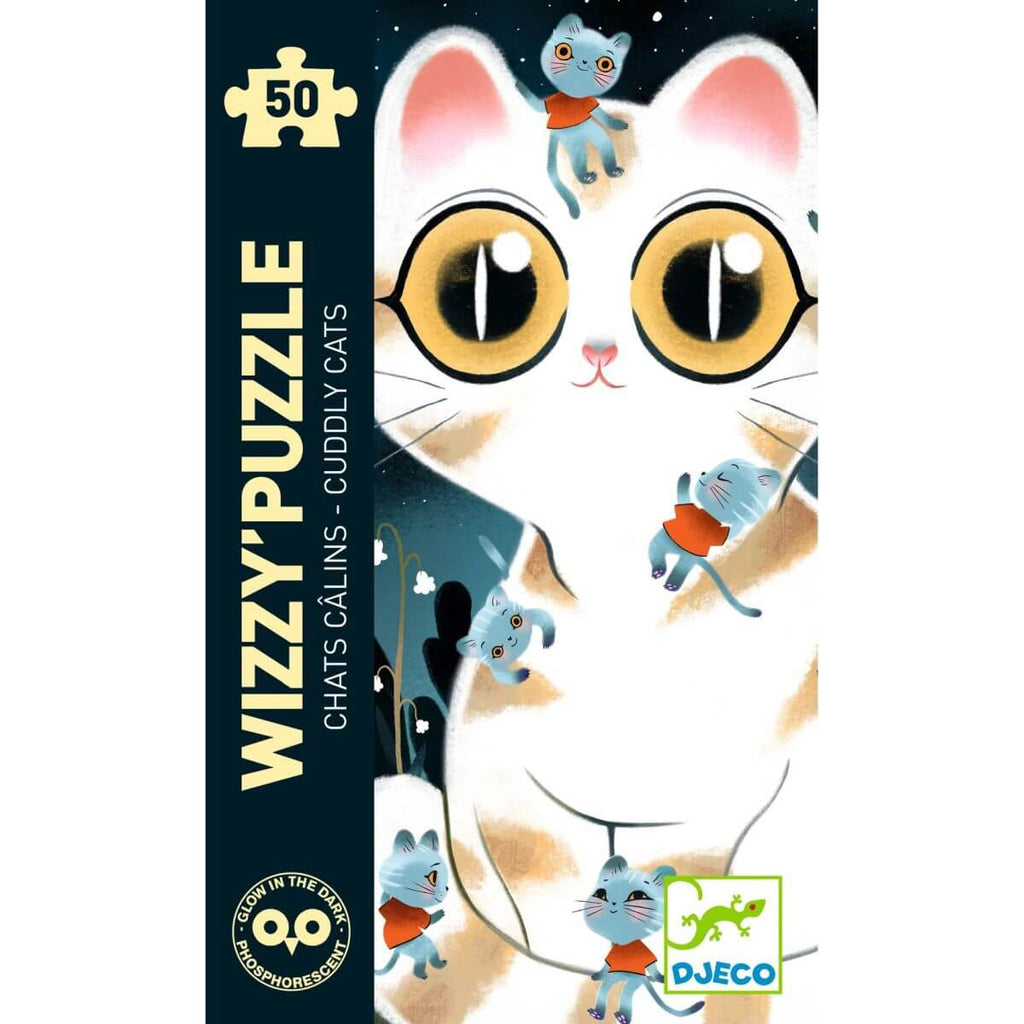 Casse-tête Wizzy - Chats câlins (50 pcs)-Djeco-Boutique LeoLudo