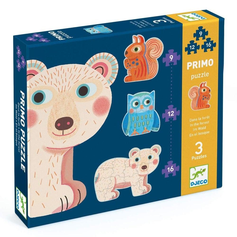 Casse - têtes géants - Dans la forêt (9 à 16 pcs) - Casse - têtes - Boutique LeoLudo - Djeco