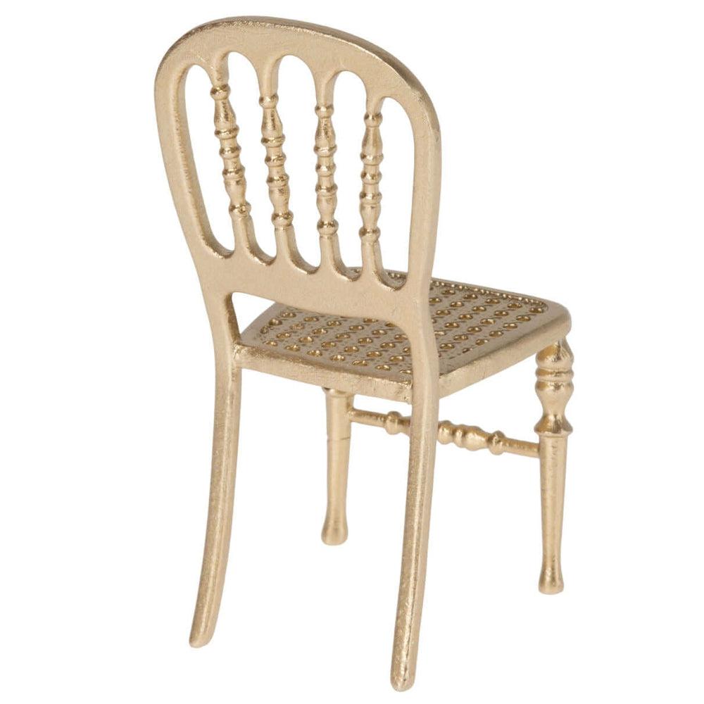 Chaise dorée pour souris Maileg-Maileg-Boutique LeoLudo