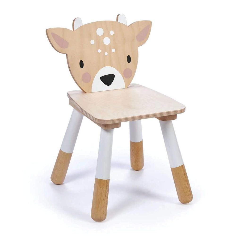Chaise en bois Cerf de la Forêt de Tender Leaf Toys - Boutique LeoLudo