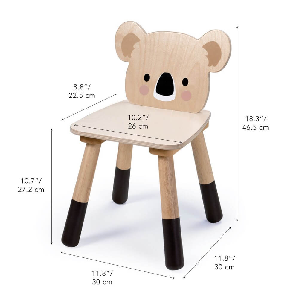 Chaise en bois Koala de la Forêt - Meubles - Boutique LeoLudo - Tender Leaf Toys