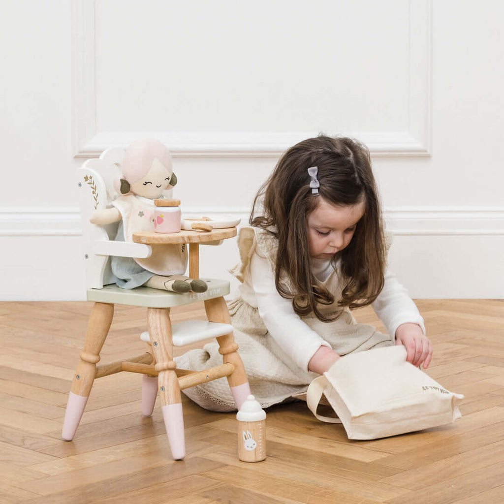Chaise haute pour poupée-Le Toy Van-Boutique LeoLudo