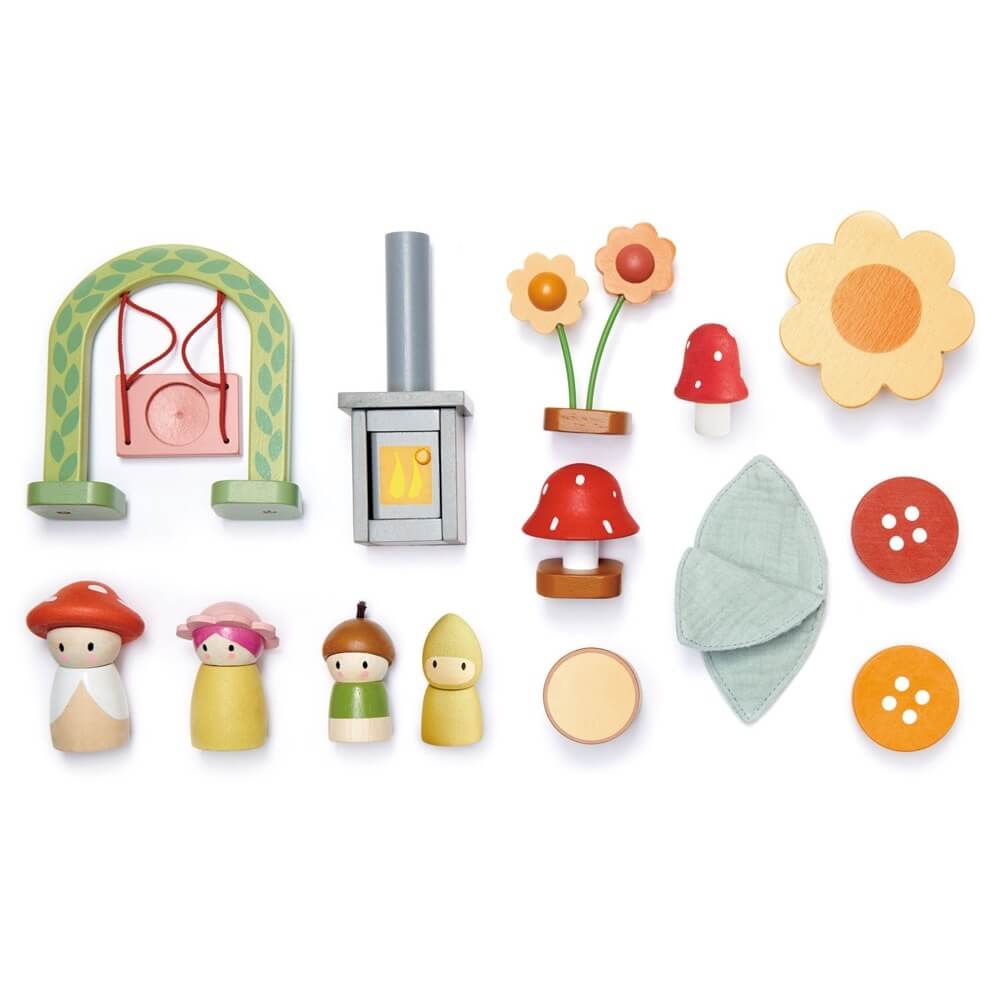 Chalet familial Rosewood - Ensembles de jeu - Boutique LeoLudo - Tender Leaf Toys