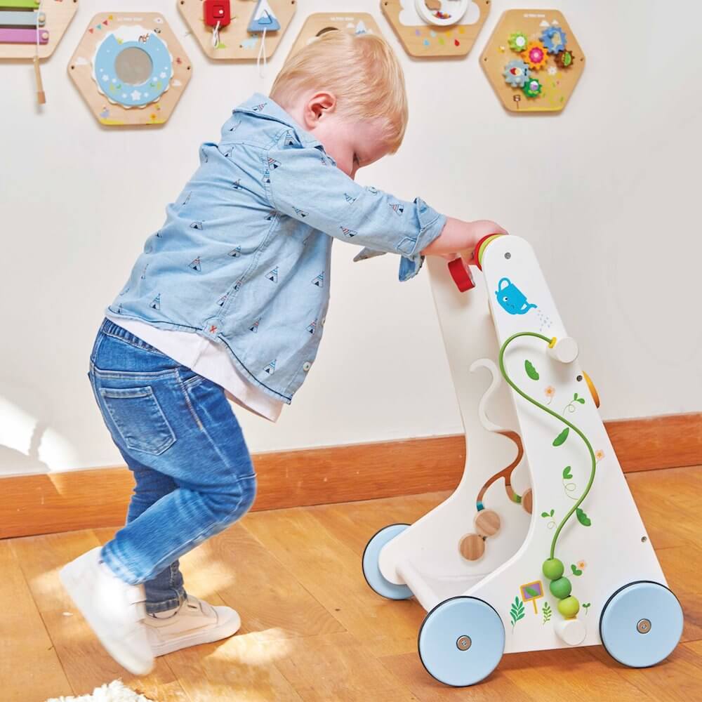 Chariot de marche d'éveil Petilou - Trotteurs - Boutique LeoLudo - Le Toy Van