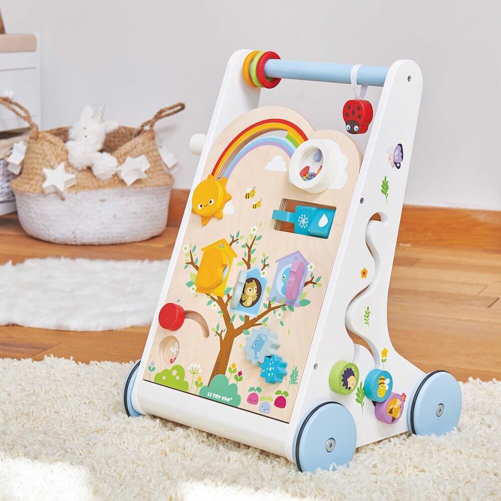 Chariot de marche d'éveil Petilou - Trotteurs - Boutique LeoLudo - Le Toy Van