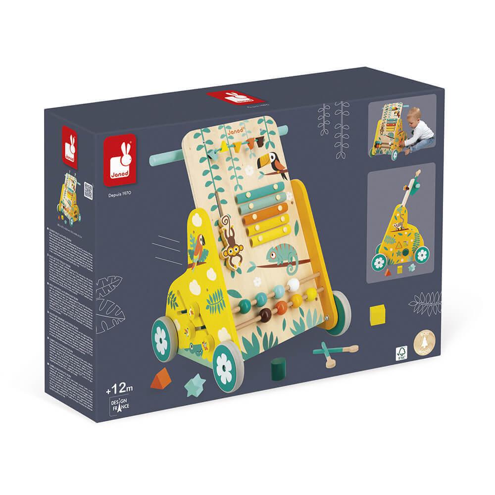 Chariot de marche multi - activités Tropik - Trotteurs - Boutique LeoLudo - Janod