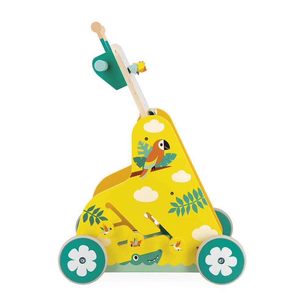 Chariot de marche multi - activités Tropik - Trotteurs - Boutique LeoLudo - Janod