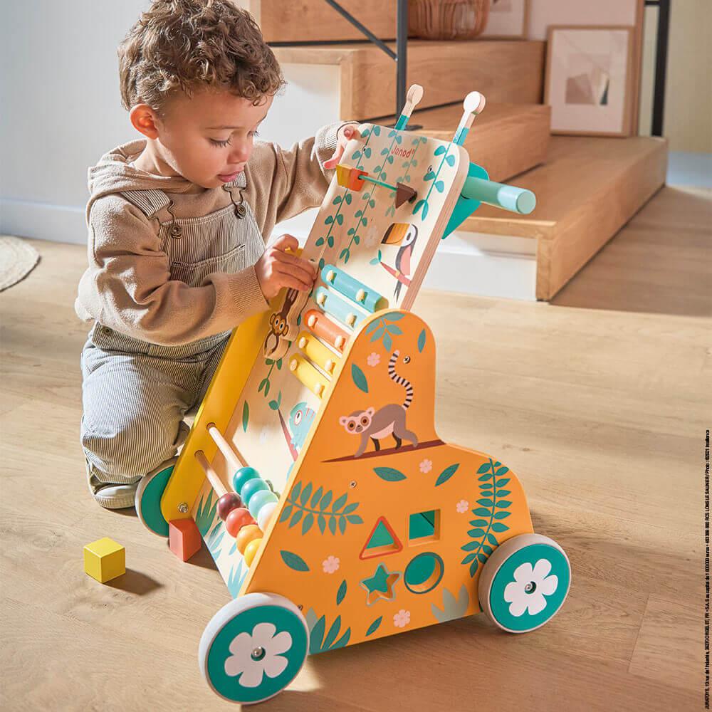 Chariot de marche multi - activités Tropik - Trotteurs - Boutique LeoLudo - Janod