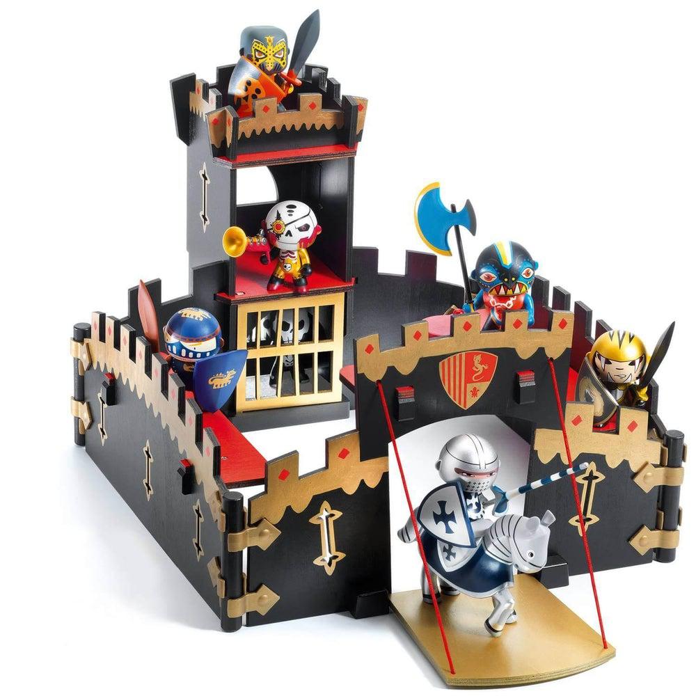 Château Arty Toys Ze black Castle-Ensemble de jeu-Djeco-Boutique LeoLudo