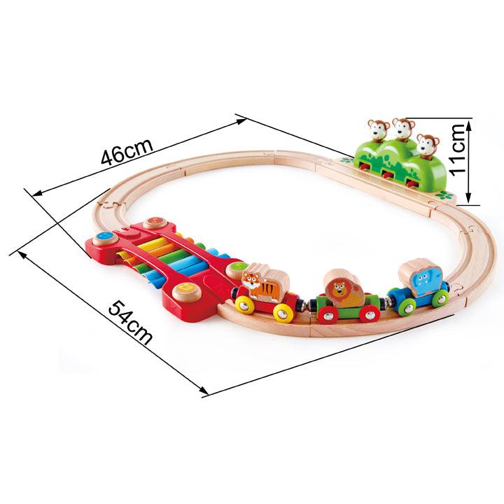Chemin de fer musical des singes - Ensembles de jeu - Boutique LeoLudo - Hape