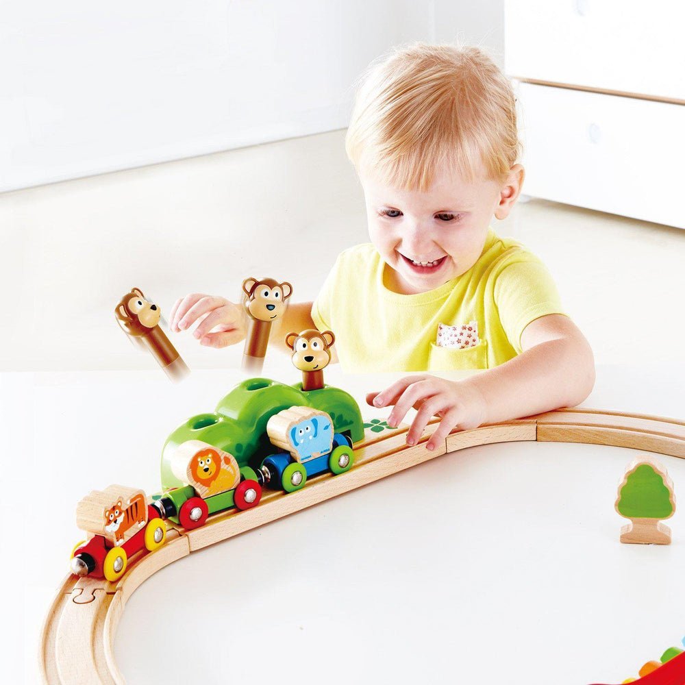 Chemin de fer musical des singes - Ensembles de jeu - Boutique LeoLudo - Hape