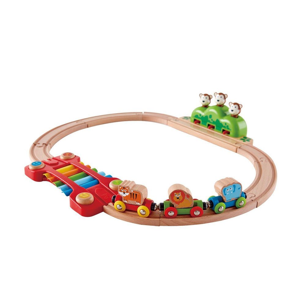 Chemin de fer musical des singes - Ensembles de jeu - Boutique LeoLudo - Hape