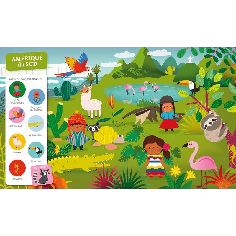 Cherche et trouve des tout - petits - Autour du monde - Livres - Boutique LeoLudo - Auzou