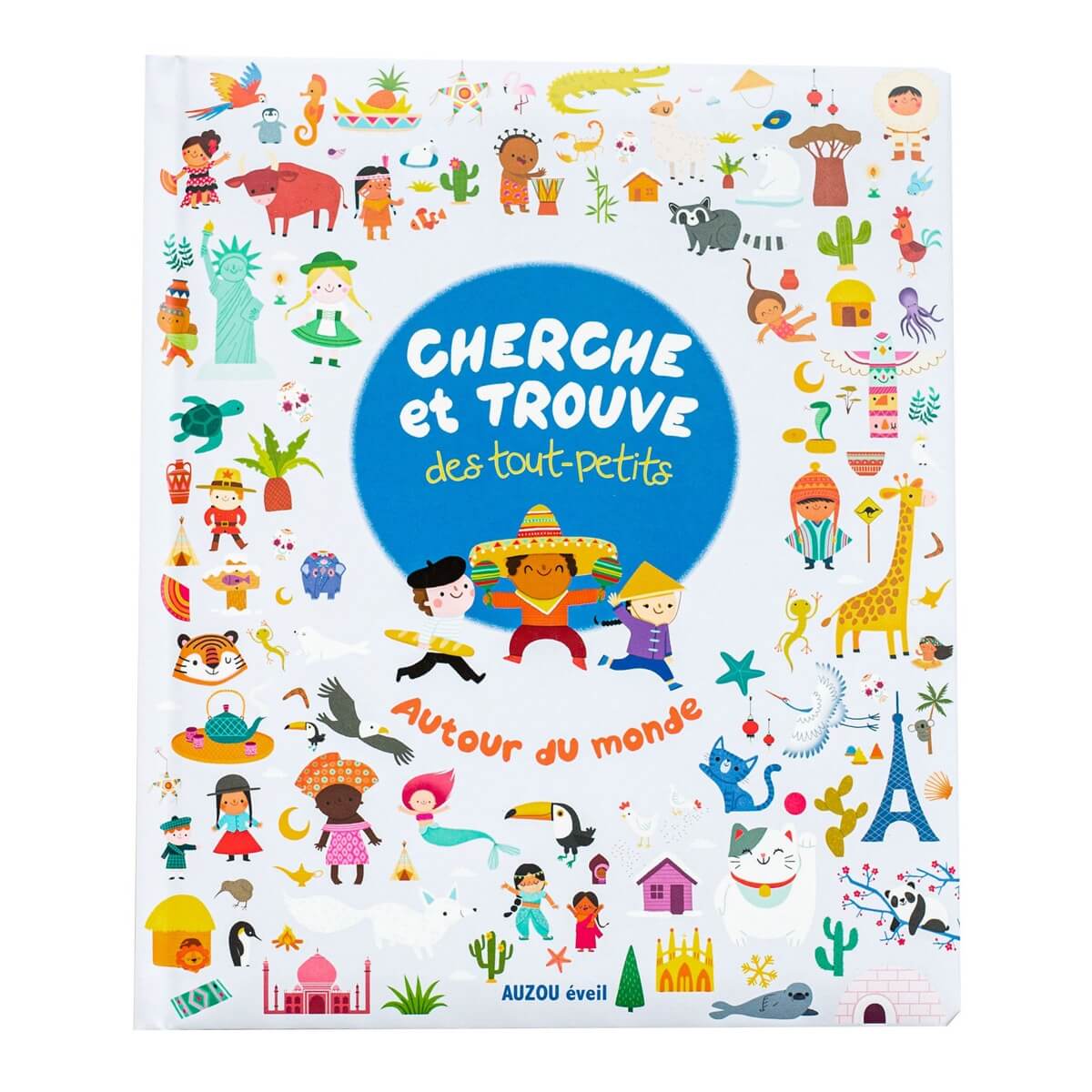Cherche et trouve des tout - petits - Autour du monde - Livres - Boutique LeoLudo - Auzou