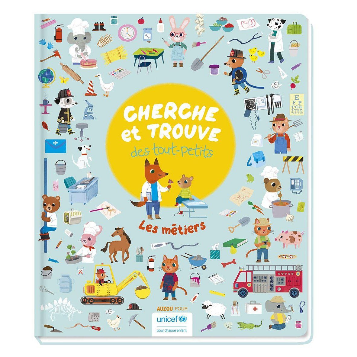 Cherche et trouve des tout - petits - Les métiers - Livres - Boutique LeoLudo - Auzou