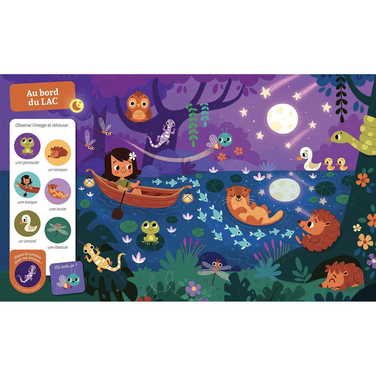 Cherche et trouve des tout - petits - Qui brille dans la nuit - Livres - Boutique LeoLudo - Auzou