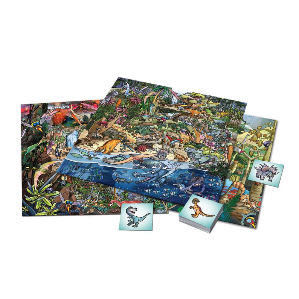 Cherche et trouve - Dinosaures - Jeux de société - Boutique LeoLudo - Gladius