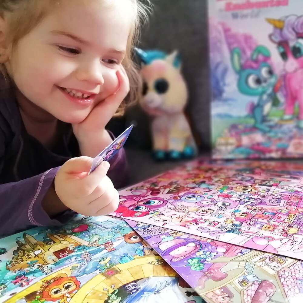 Cherche et trouve – Le monde enchanté - Jeux de société - Boutique LeoLudo - Gladius