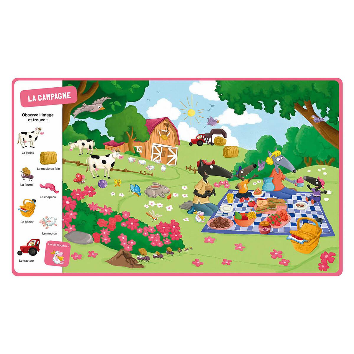 Cherche et trouve P'tit Loup: vive la nature ! - Livres - Boutique LeoLudo - Auzou