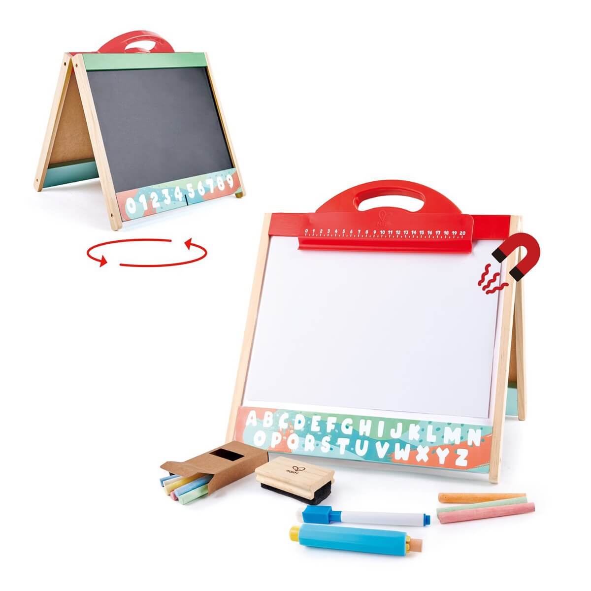 Chevalet de table 3 - en - 1 pliable - Art & bricolage - Boutique LeoLudo - Hape