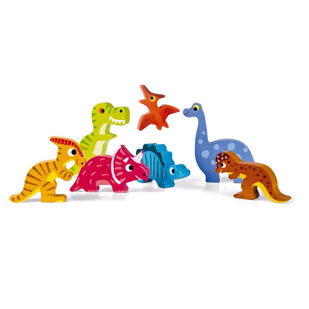 Chunky Puzzle - Dinosaures de Janod - Boutique LeoLudo