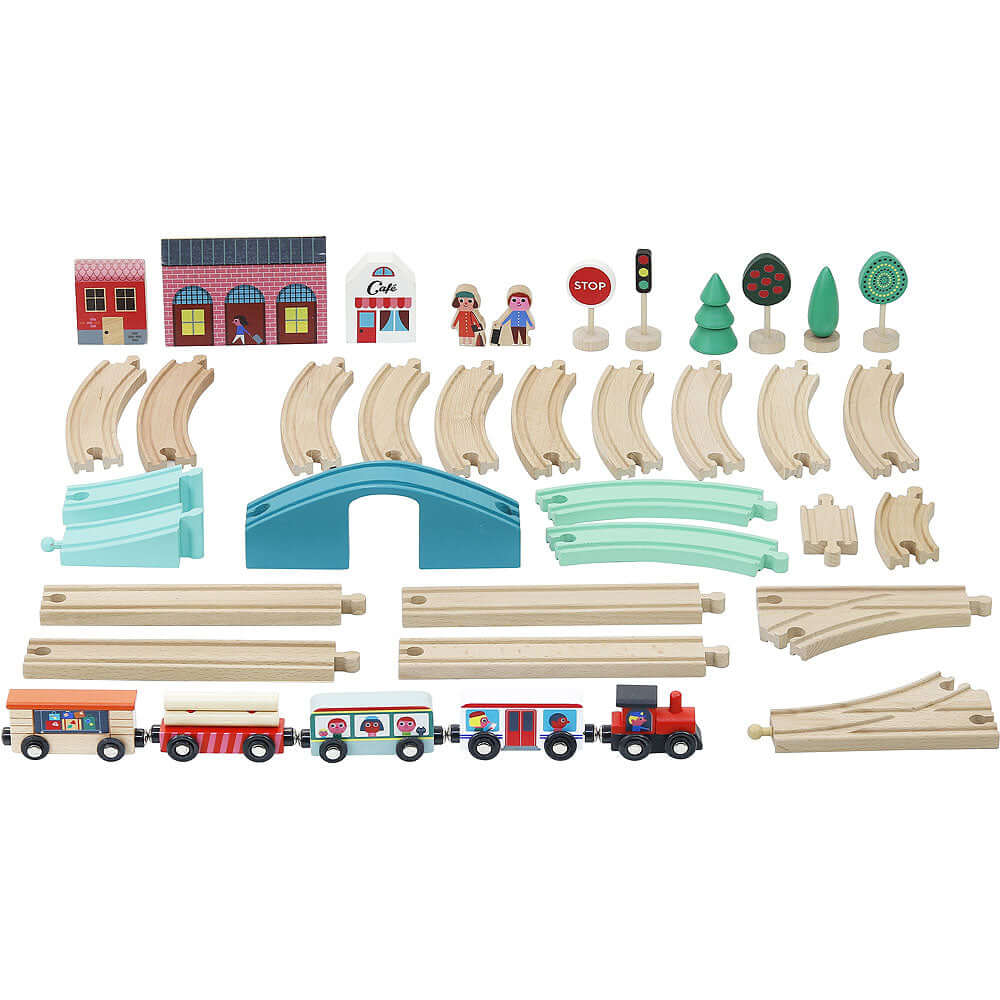 Circuit de train Grand Express avec rails - Ensembles de jeu - Boutique LeoLudo - Vilac
