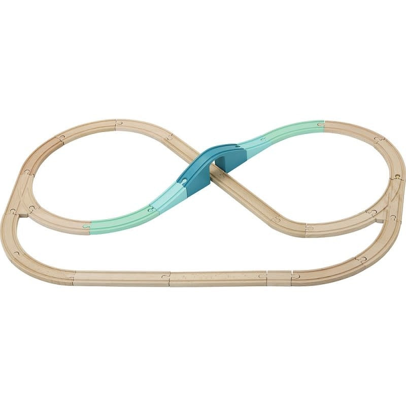 Grand Express train circuit with rails - Boutique LeoLudo