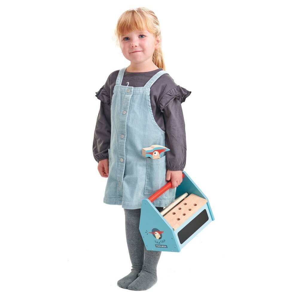 Coffre à outils Tap Tap - Jouets d'imitation - Boutique LeoLudo - Tender Leaf Toys